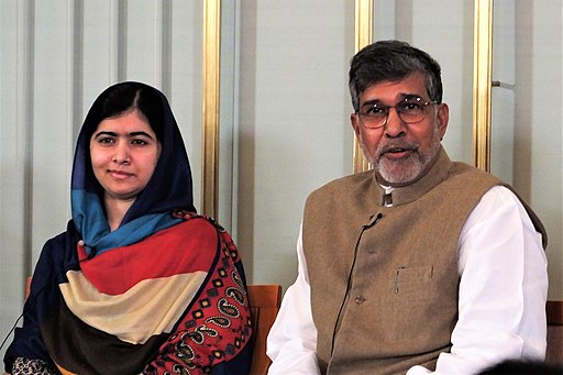 Kailash Satyarthi and Malala Yousafzai