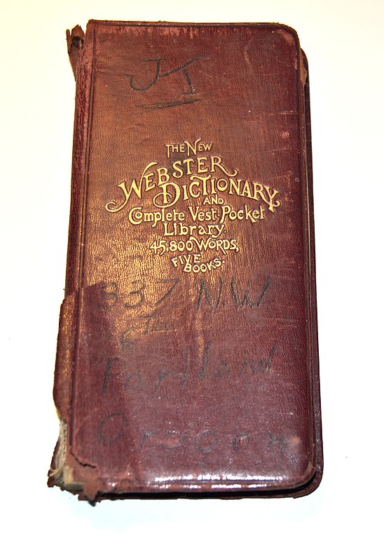 Dictionary Day – 16th October